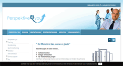 Desktop Screenshot of perspektive4you.de